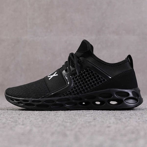 

large size sports shoes, hole bottom fashionable casual, versatile, mesh surface, breathable and ultra lighttraining sneakers