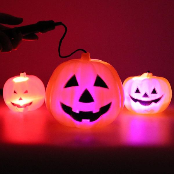 

led portable pumpkin lamp halloween decorations kids toys halloween toys
