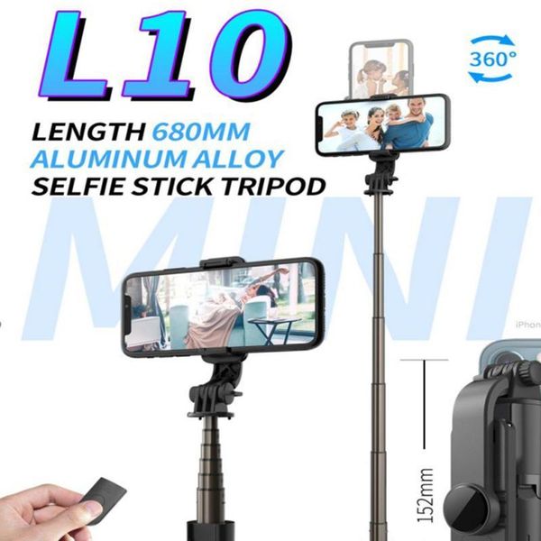 

bluetooth selfie stick remote control mini multi-function live broadcast stand mobile phone tripod stabilizer monopods