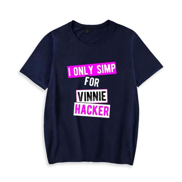 

men's t-shirts kawaii arrival summer casual t shirt vinnie hacker t-shirt men women short-sleeved o-neck fashion boys/girls, White;black