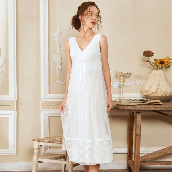 

roseheart fashion pink white women sleepwear nightdress lace nightwear sleepshirts nightgown court homewear, Black;red
