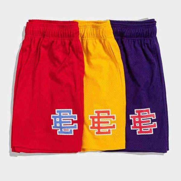 

men's summer brand fashion eric emanuel shorts luxury ee basic short designers newyork city skyline men fitness loose breathable women, White;black