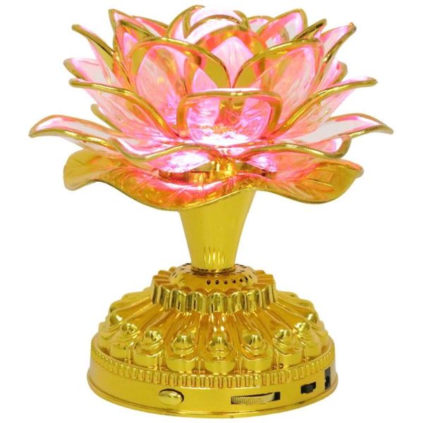 

pendant lamps 1pc lotus shaped lamp hall ornament decor (golden)