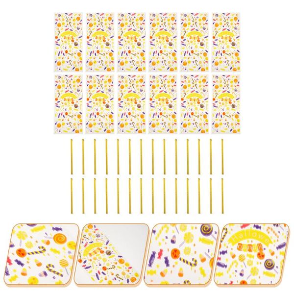 

gift wrap 100pcs unique candy bags durable packing pouches with ties