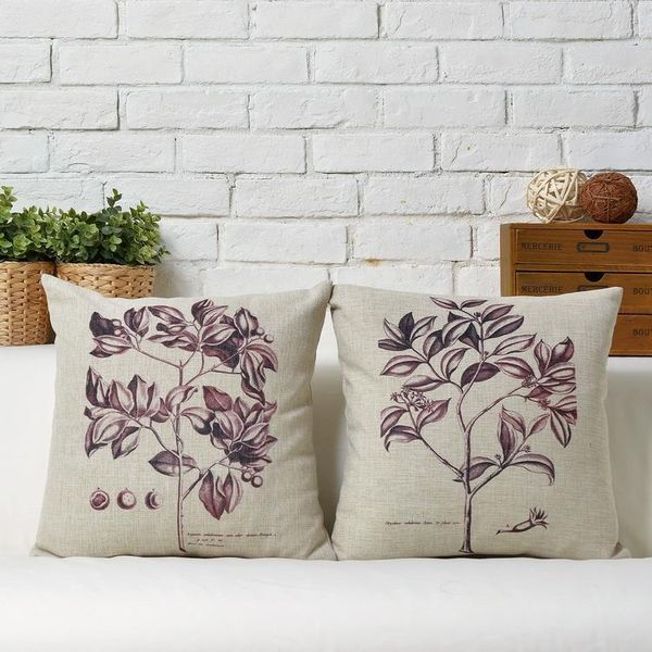 

cushion/decorative pillow european america home garden plants and flowers linen cushion square pillowcases decor sofa cushions