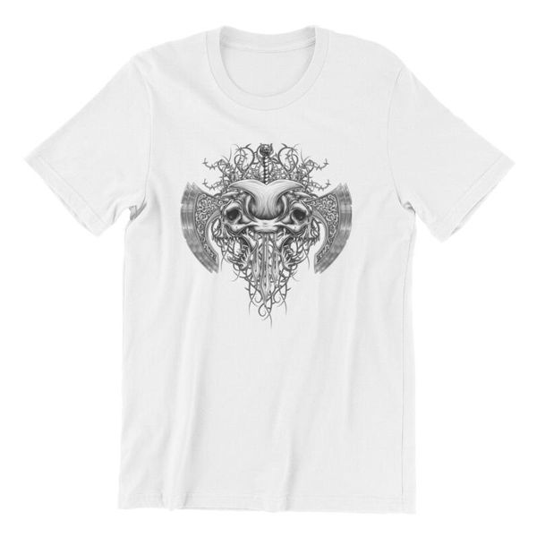 

men's t-shirts t-shirt tribal axe games death note manga tees 91953, White;black