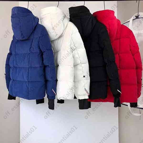 

Men's Down & Parkas Corduroy hooded padded warm mens down jacket France Outdoor Leisure jackets Size 1--5 K2zw# NO1A, Black