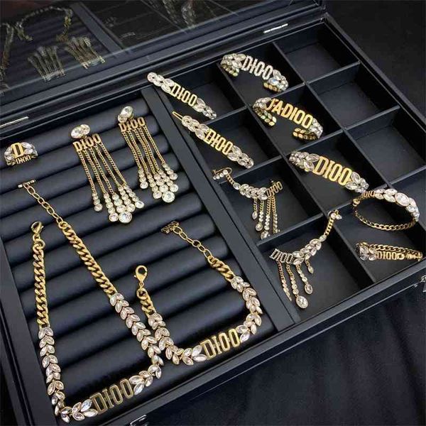 

special offer designer jewelry tassel star pearl women's necklace net red letter earrings wheat bracelet rtf9, Silver