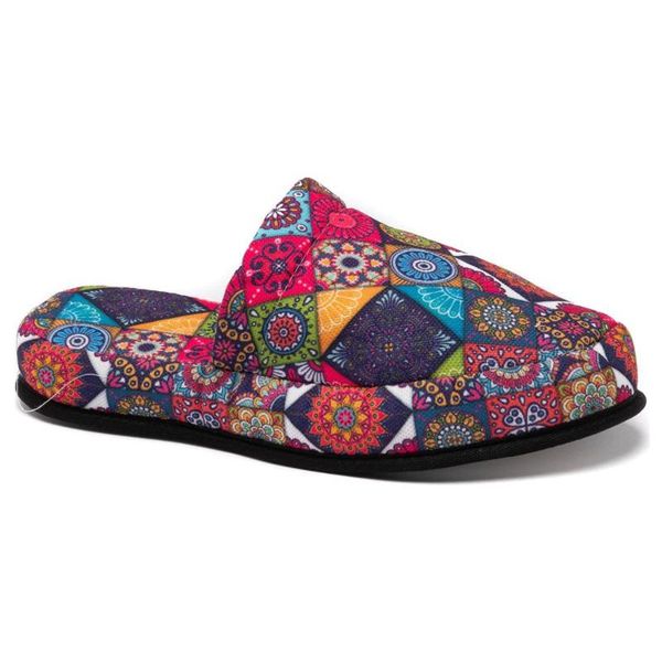 

design women slippers patch patterned stylish home 2021 casual modern, Black