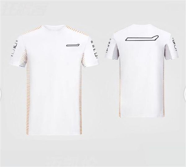 

f1 team t-shirt 2021 men's and women's round neck shirts same style customization