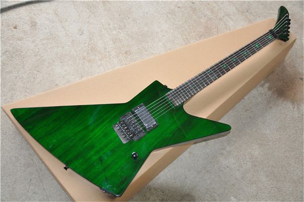 

electric guitar dimebag slime, quality guitar, floydrose tremolo