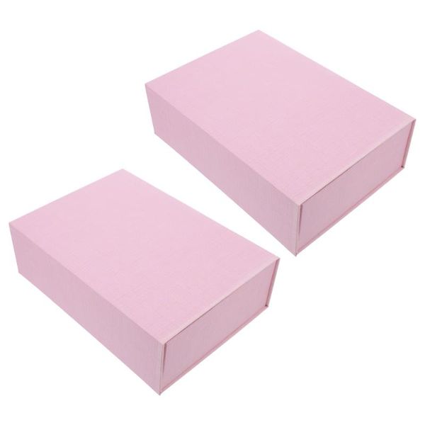 

gift wrap 2pcs exquisite festival candy box adorable with lid for party