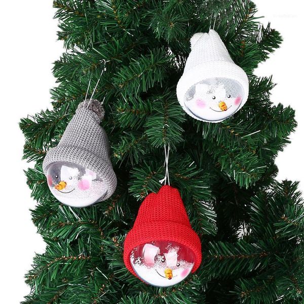

christmas decorations snowman ball hanging pendant decor kids children1