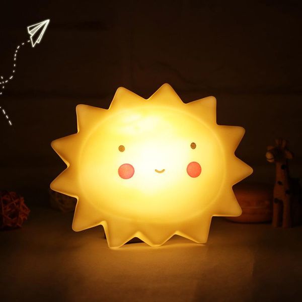 

night lights childlike animal festival decor light kid cute gift bedroom fashion table lamp stars