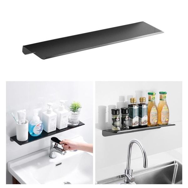 

punch-bathroom shelves kitchen wall shelf shower storage rack organizer washstand faucet & organization