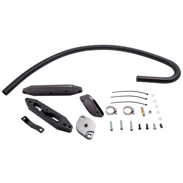 

manifold & parts egr delete kit w/coolant bypass fit for 11-18 19 6.7l powerstroke diesel