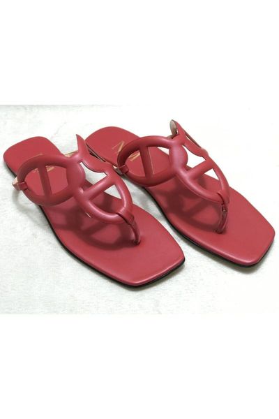 

slippers women's red laser flip flops nt302, Black