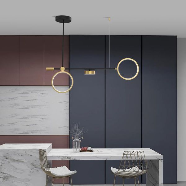 

led restaurant chandelier nordic designer dining room creative minimalist light luxury book office chandeliers