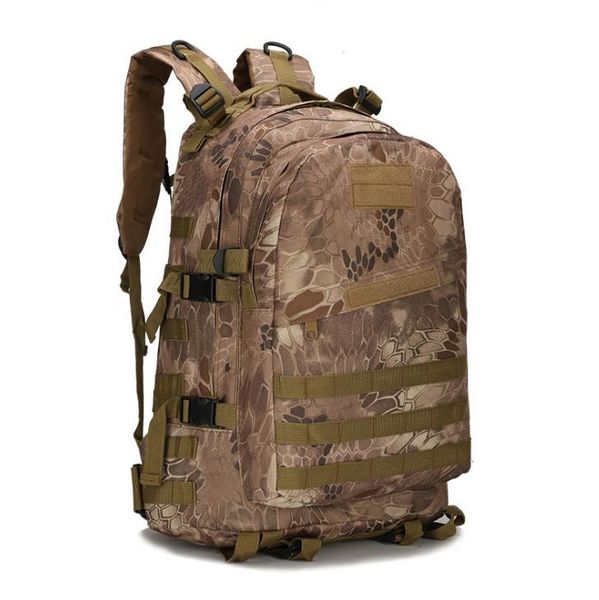 

outdoor mountaineering bag 3d military backpack nylon waterproof male female army fans camouflage travel bags