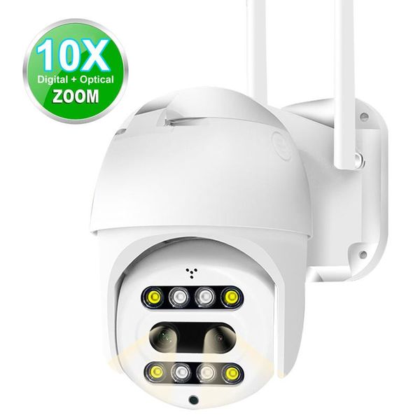 

cameras outdoor 10x cctv 360 ptz 1080p ip camera security surveillance wifi motion detection video monitor outside kamera cam