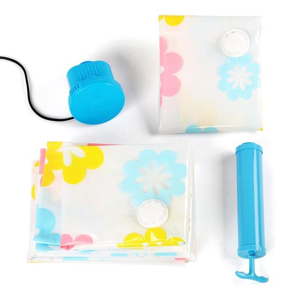 

storage bags thickened vacuum for clothes organizer bag with hand travel electric pump compressed package space saving