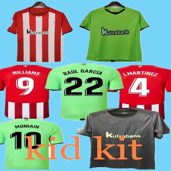 

villalibre bilbao soccer jersey 21 22 athletic williams muniain aduriz football shirts 2022 raul garcia camiseta de futbol men kids uniforms, Black;yellow