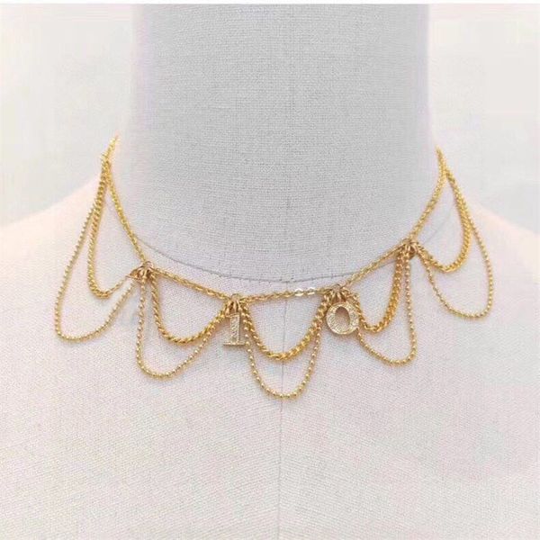 

2021 necklaces luxurys quality womens designers jewelry women designer luxury necklace mens jewellery nice, Silver