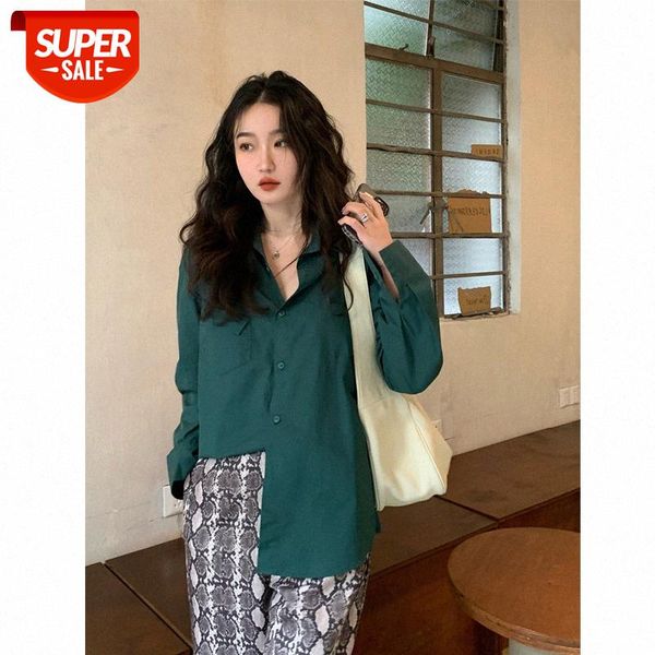 

and sense of green shirt female design french long-sleeved women's net red with customization #mx3h, White