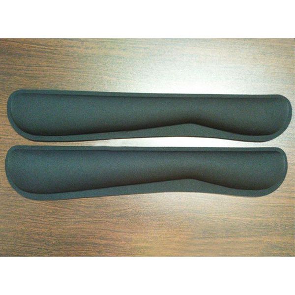 

mouse pads & wrist rests keyboard support slow rebounce comfortable pad rest hand pillow for pc (black)