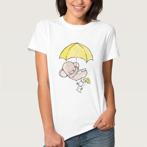 

women's t-shirt summer white cartoons print t shirts women tee female ladies basic tshirt clothes o-neck cute shirt