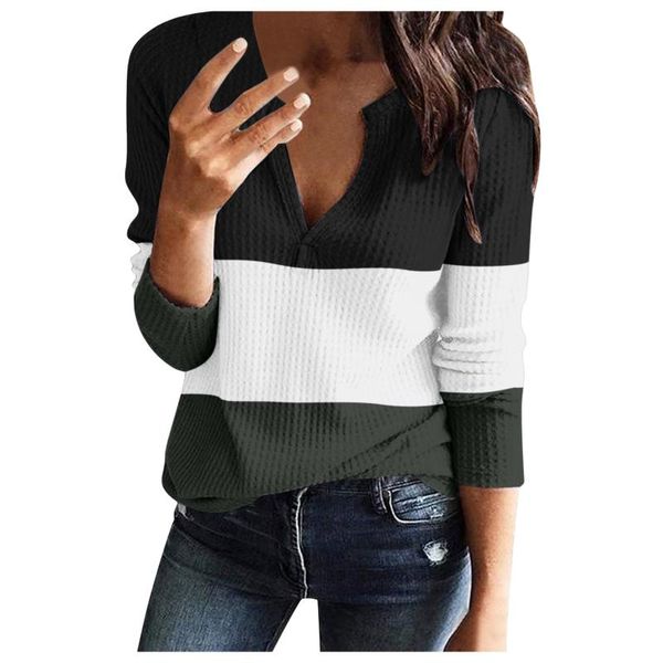 Frauen Blusen Shirts Frauen Mode Sexy Bluse Casual Patchwork V-ausschnitt Täglichen Ferien Hemd Tops Blusas De Mujer Vetement femme 2021