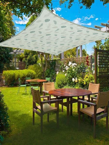 

shade rectangular sun sail garden swimming pool block canopy oxfordblock shelter waterproof outdoor sunscreen tent