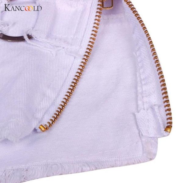 

kancoold summer shorts for women denim jeans low waist super mini short pants mar29, White;black