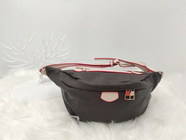 

luxury designers waist bags men crossbody handbag famous bumbag fashion shoulder brown fanny pack with three styles olld flower