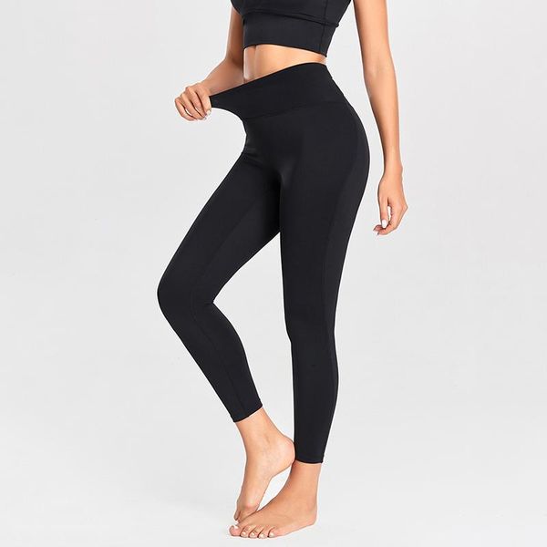 

yoga outfit quick-drying stretchy high waist leggings women gym push up workout seamless pants jogging fitness sprot