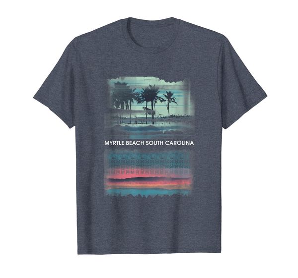 

Retro Myrtle Beach Family Vacation Souvenir Gift Abstract, Mainly pictures