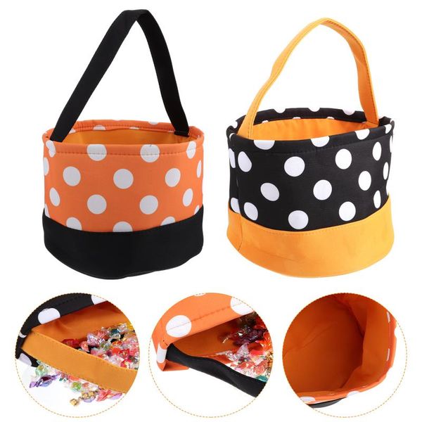 

gift wrap 2pcs trick or treat bags candy buckets for parties