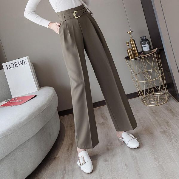 

women's pants & capris wholesale 2021 spring summer autumn fashion casual long women woman female ol work py1491, Black;white
