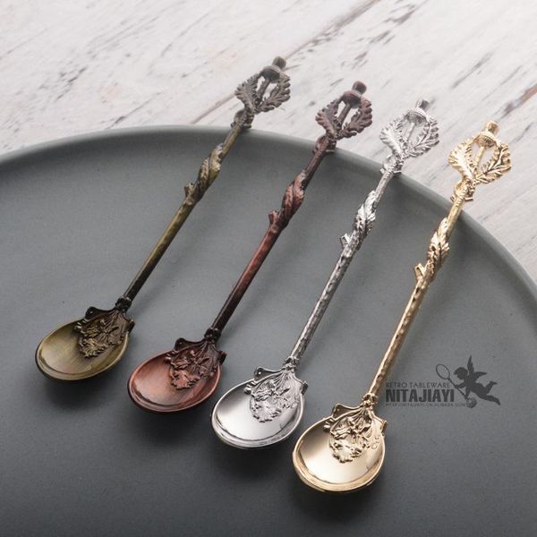 

spoons 1pcs edward prince coffee spoon 12cm small kitchen accessories tiny scoop for desert or ice cream honey