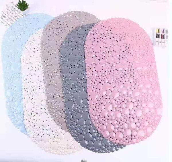 

bath mats toilet foot pad el bathroom anti slip suction cup shower fall pvc floor household mat