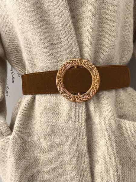 

belts wide women waist belt stretchy leather elastic stretch for ladies decorative, Black;brown