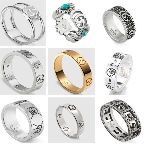 

design jewelry tiktok double ring 2021 fashion temperament ins star voice network live red, Silver