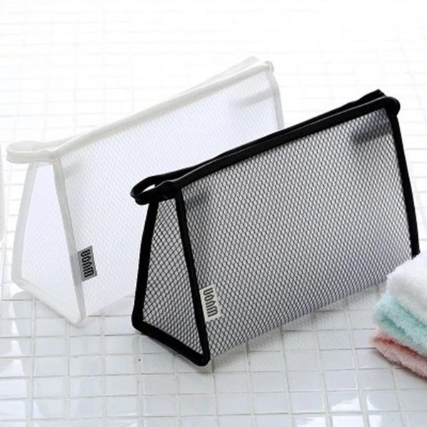 

transparent cosmetic bag small portable minimalist travel mass multifunctional waterproof wash beach bags & cases