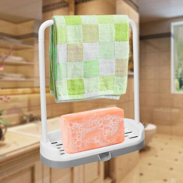 

kitchen storage & organization tools plastic clean rag rack sponge drain wipes scouring pad sink counter
