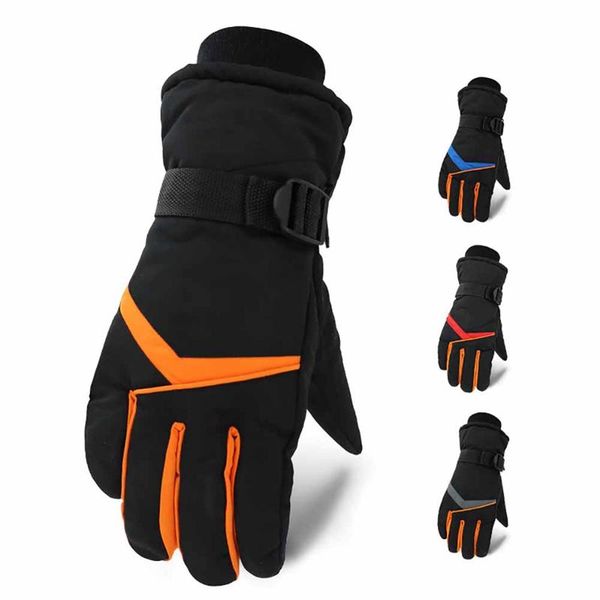 

ski gloves winter anti-slip palm waterproof skiing men women snowboard bicycle sports cycling snow thermal