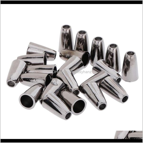 

sewing notions tools apparel drop delivery 2021 20x bell ends ser cord locks single hole laces for cord rope bandage paracord backpack nc, Black