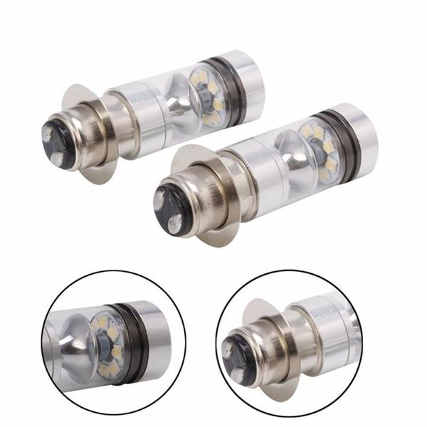 

car headlights motorcycle light headlight bulb led ice blue 100w 2pcs set ba20d