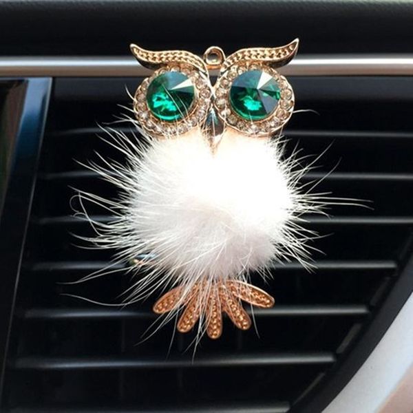 

car owl perfume clip home essential oil diffuser outlet locket clips auto air conditioning vent cars accessories interior decorations