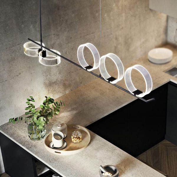 

modern led living room pendant lights for bedroom dining lamp offices and shops black restaurant lighting fixtures lamps