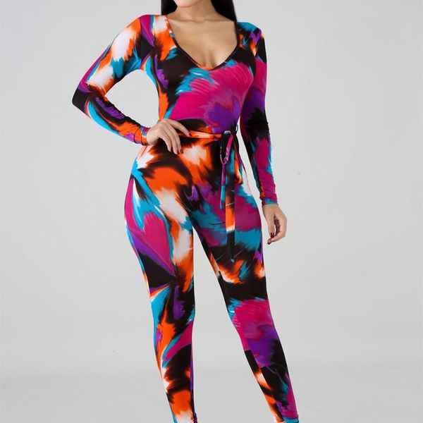 

women's jumpsuits & rompers fashion multicolor print patchwork off shoulder full sleeve bodysuits summer pants strapless slim women, Black;white